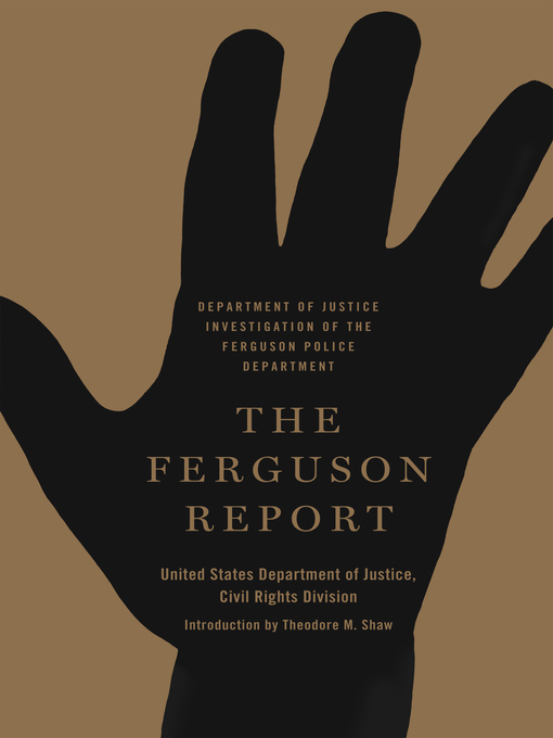 Cover image for The Ferguson Report